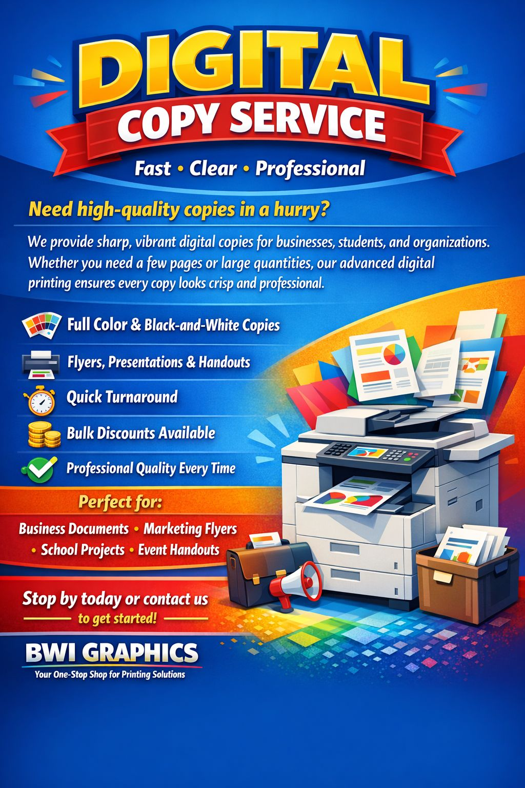 Picture of color copier